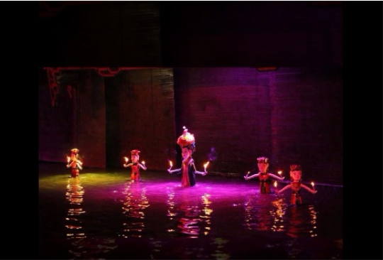 Vietnam Brings Magical Water Puppetry to Vientiane for Free Cultural Show